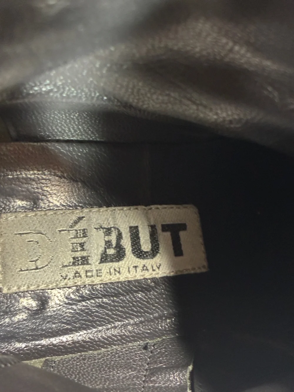 Debut Italian Leather Dress Boots, Black, Men’s Size 4.5 - 5, Women’s 6.5 - 7.